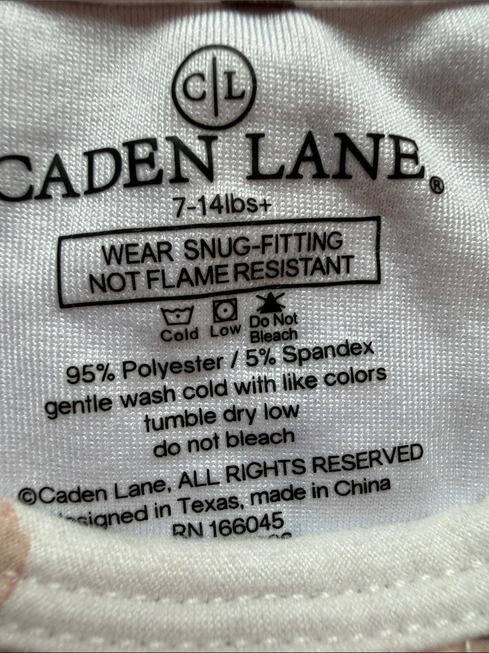 Caden Lane Newborn Gown Floral